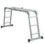 Advindeq Aluminum Multi-Purpose Ladder, 4 articulated joints ADM103