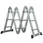 Advindeq Aluminum Multi-Purpose Ladder, 4 articulated joints ADM103