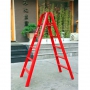 Advindeq A-type Step Ladder - AV-306, 12 steps (Red)